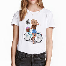 Load image into Gallery viewer, TEES BİCYCLE GİRL